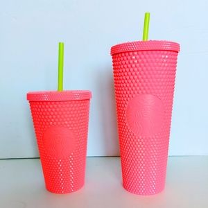Starbucks Dragonfruit Studded Bling Tumbler Venti 24oz ONLY Summer 2022